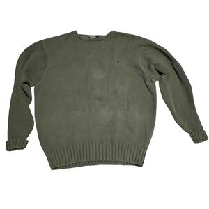 Polo by Ralph Lauren Green Crewneck Sweater